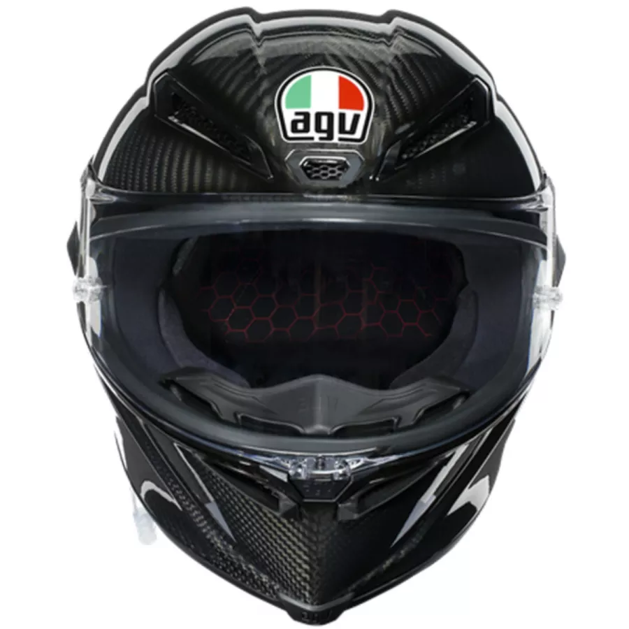 Casque intégral AGV PISTA GP RR Mono carbon (ECE22.06) Carbone