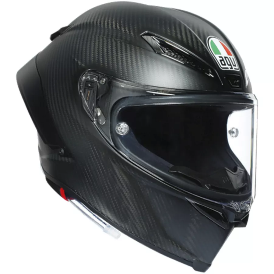 Casque intégral AGV PISTA GP RR Mono carbon (ECE22.06) Carbone mat