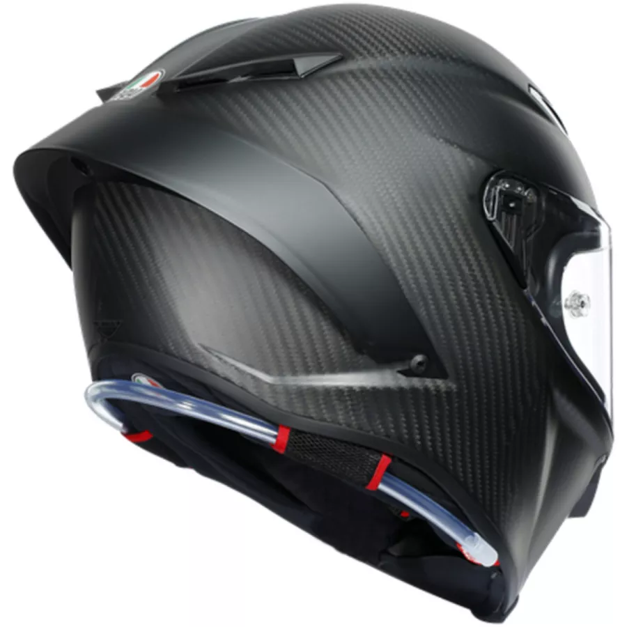 Casque intégral AGV PISTA GP RR Mono carbon (ECE22.06) Carbone mat