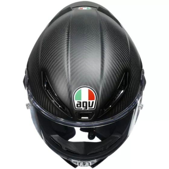 Casque intégral AGV PISTA GP RR Mono carbon (ECE22.06) Carbone mat