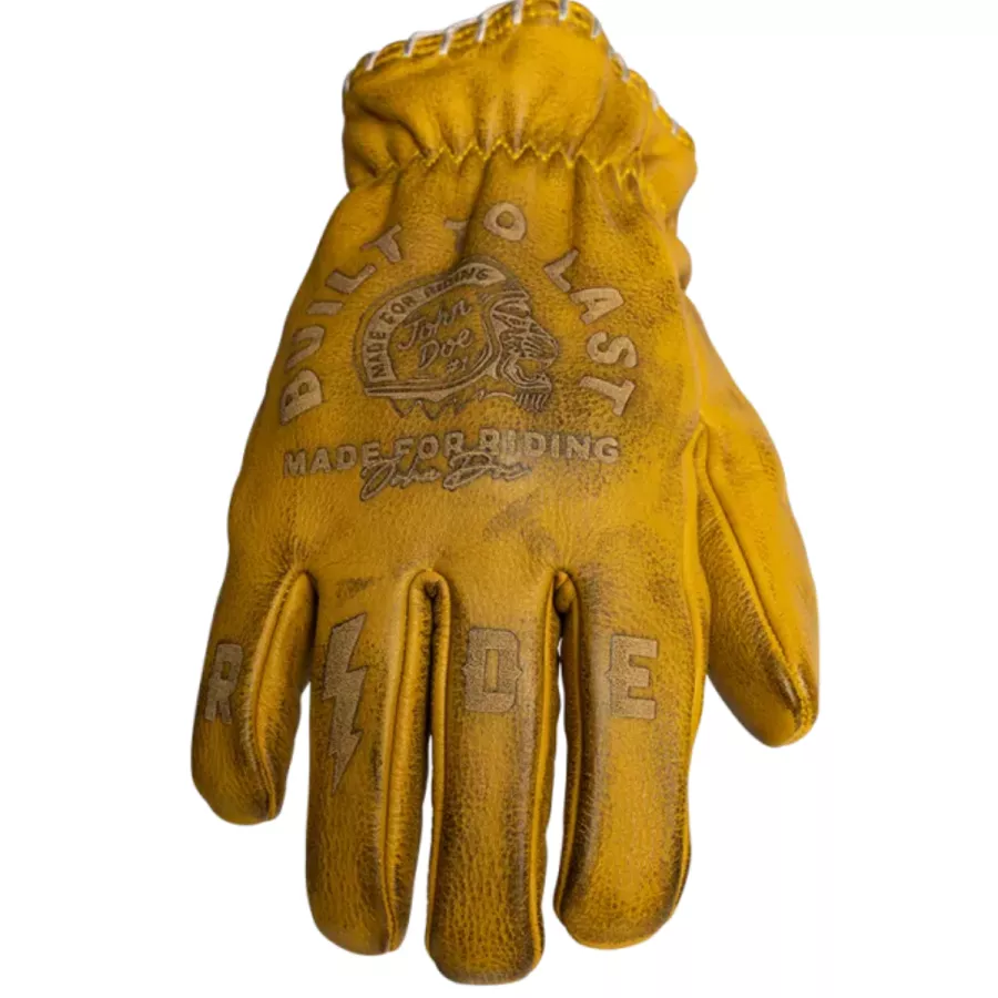 John Doe Coyote Leder-Motorradhandschuhe bei Moto Degriffbike