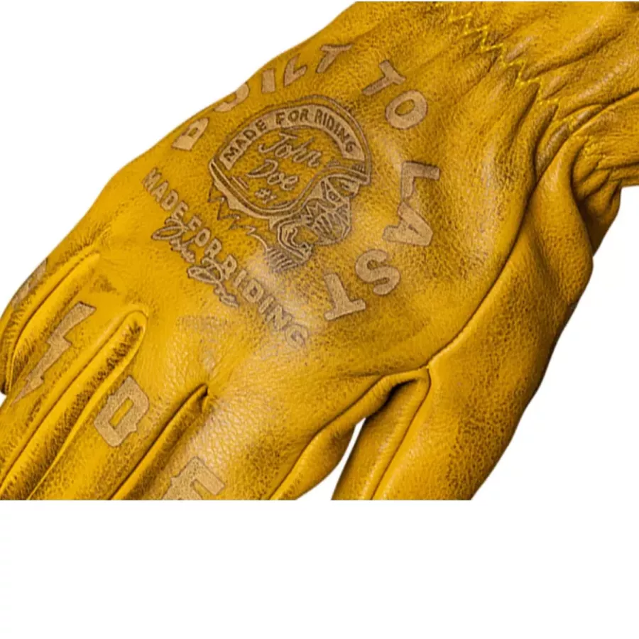 John Doe Coyote Leder-Motorradhandschuhe bei Moto Degriffbike