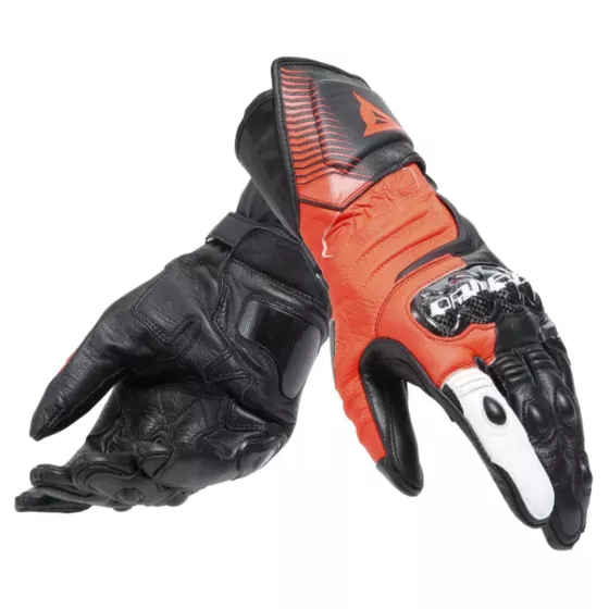 Gants cuir dainese carbon 4 long noir - degriffbike.ch