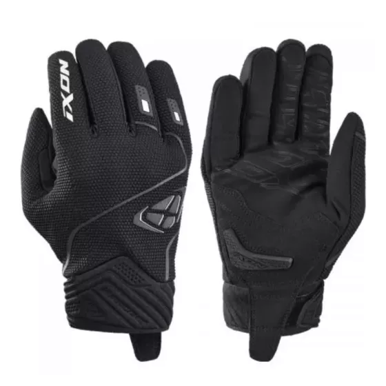 Gants Ixon Hurricane 2 noir blanc - degriffbike.ch