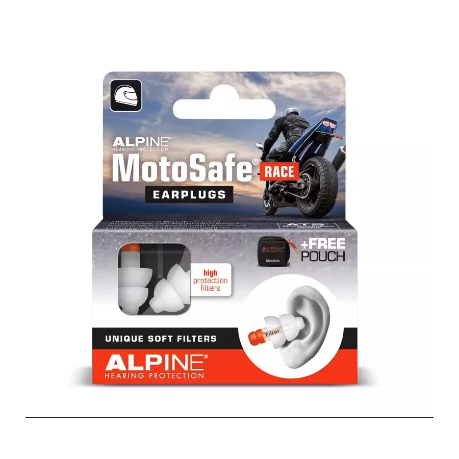Bouchon d'oreille Alpinestars Motosafe Earplugs Race sur Degriffbike