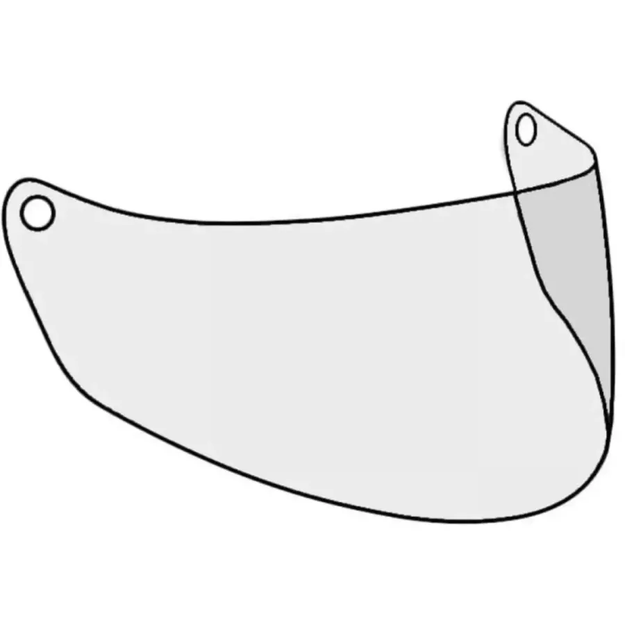 Visière claire HJC HJ-43 | Degriffbike