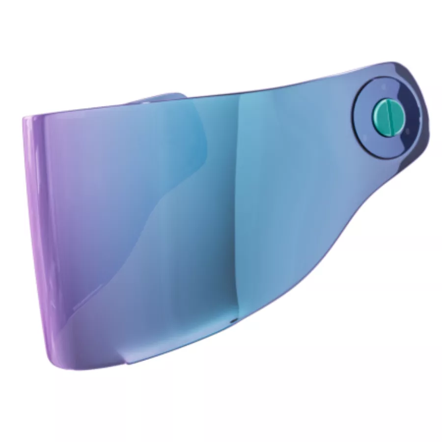 Visière JOHN DOE RACE ONLY bleu argent miroir