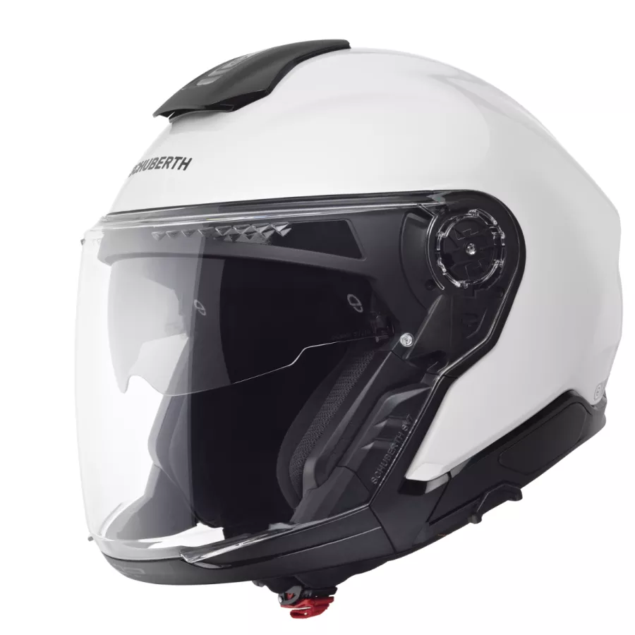 Jet-Helm SCHUBERTH J2 (ECE22-06) – Weiss glänzend