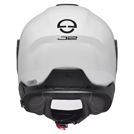 Jet-Helm SCHUBERTH J2 (ECE22-06) – Weiss glänzend