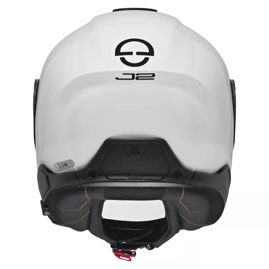 Jet-Helm SCHUBERTH J2 (ECE22-06) – Weiss glänzend