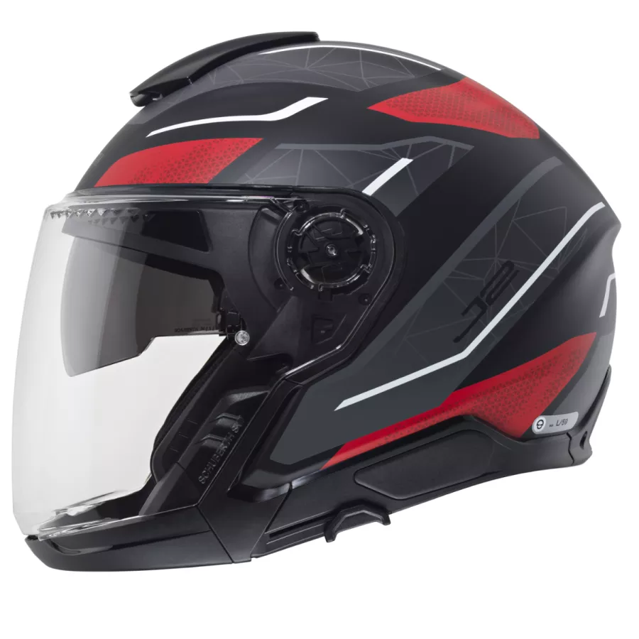 Casque Jet SCHUBERTH J2 (ECE22-06) - Sigma rouge