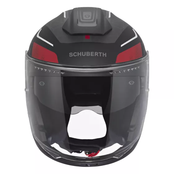 Casque Jet SCHUBERTH J2 (ECE22-06) - Sigma rouge