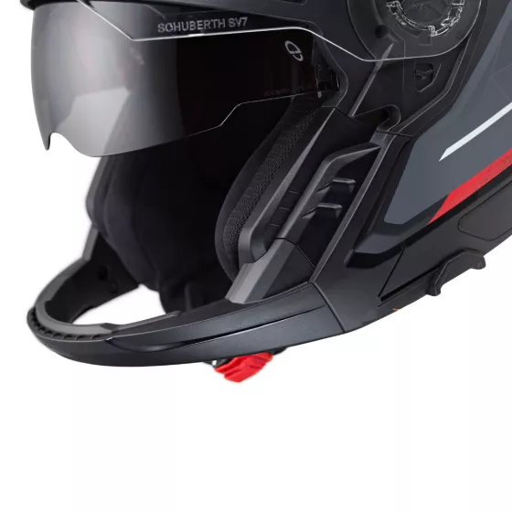 Jet-Helm SCHUBERTH J2 Sigma Rot – Komfort und Sicherheit | Degriffbike