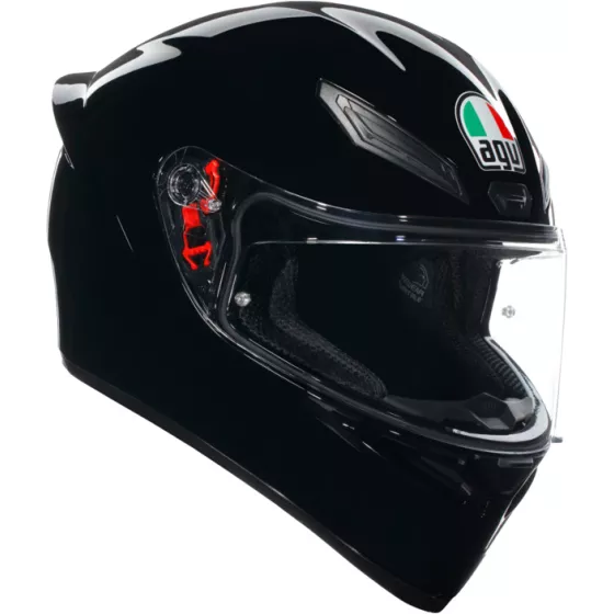 Casque Intégral AGV K1 S mono uni (ECE22.06) noir