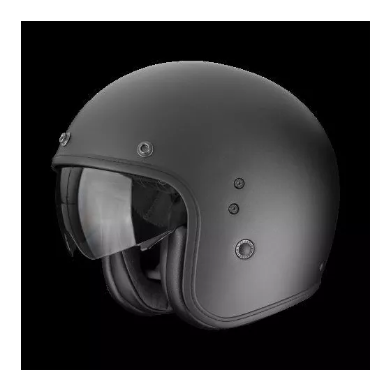 casque jet scorpion belfast evo noir mat  perle - degriffbike.ch