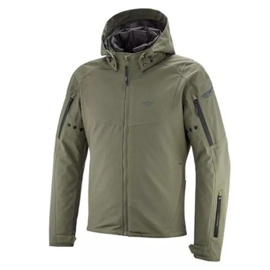 Herrenjacke IXON BURNING Rot-Schwarz