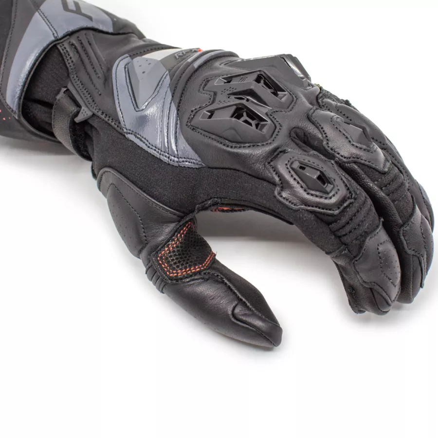 FIVE SF1 Evo Lederhandschuhe - Schwarz Grau
