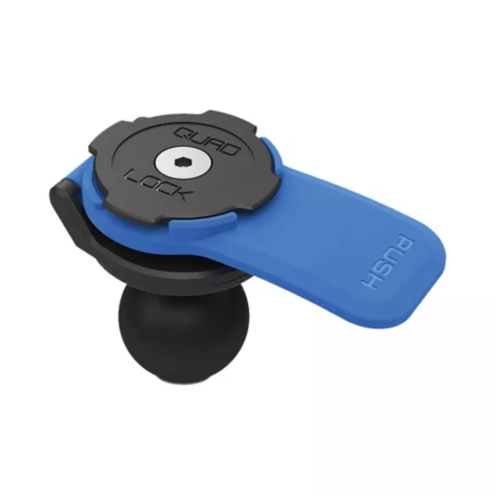 QUAD LOCK BALL ADAPTOR MOUNT - Schwarz-Blau