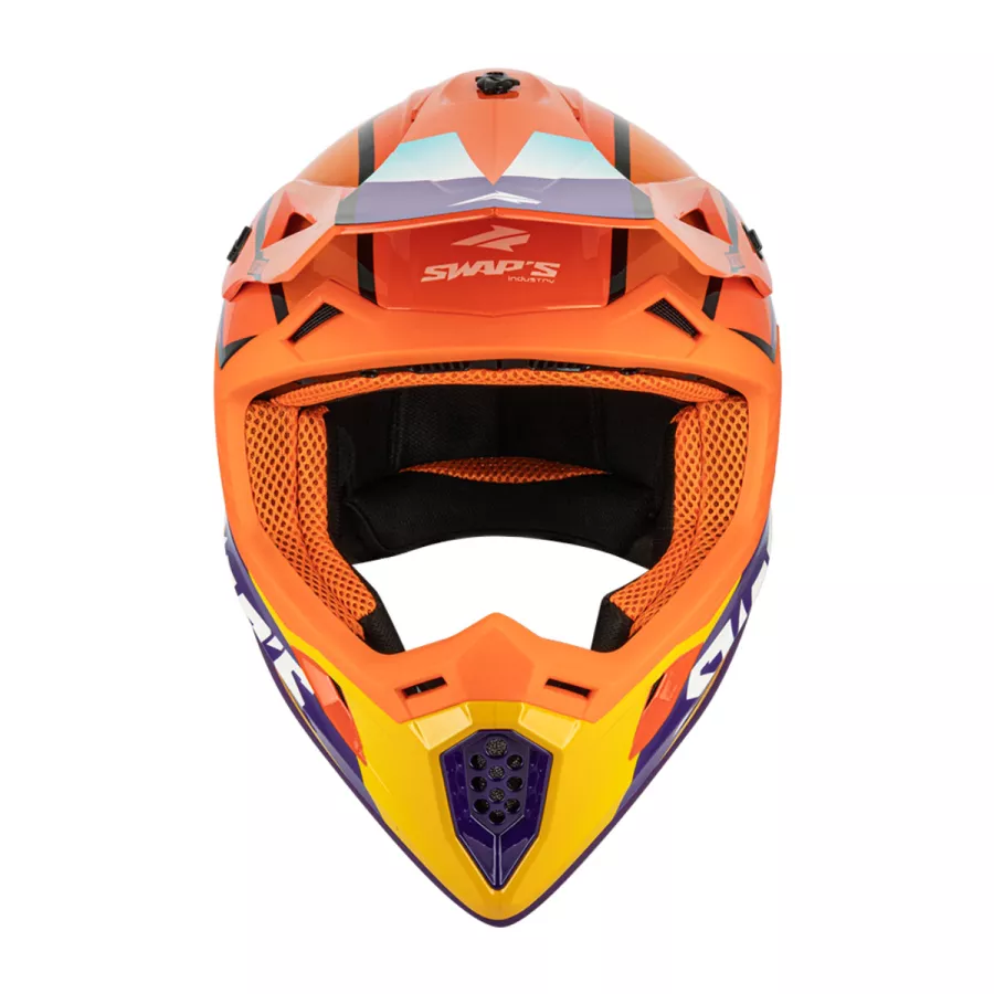 Motorrad-Crosshelm SWAPS Blur S818 (ECE R22-06)