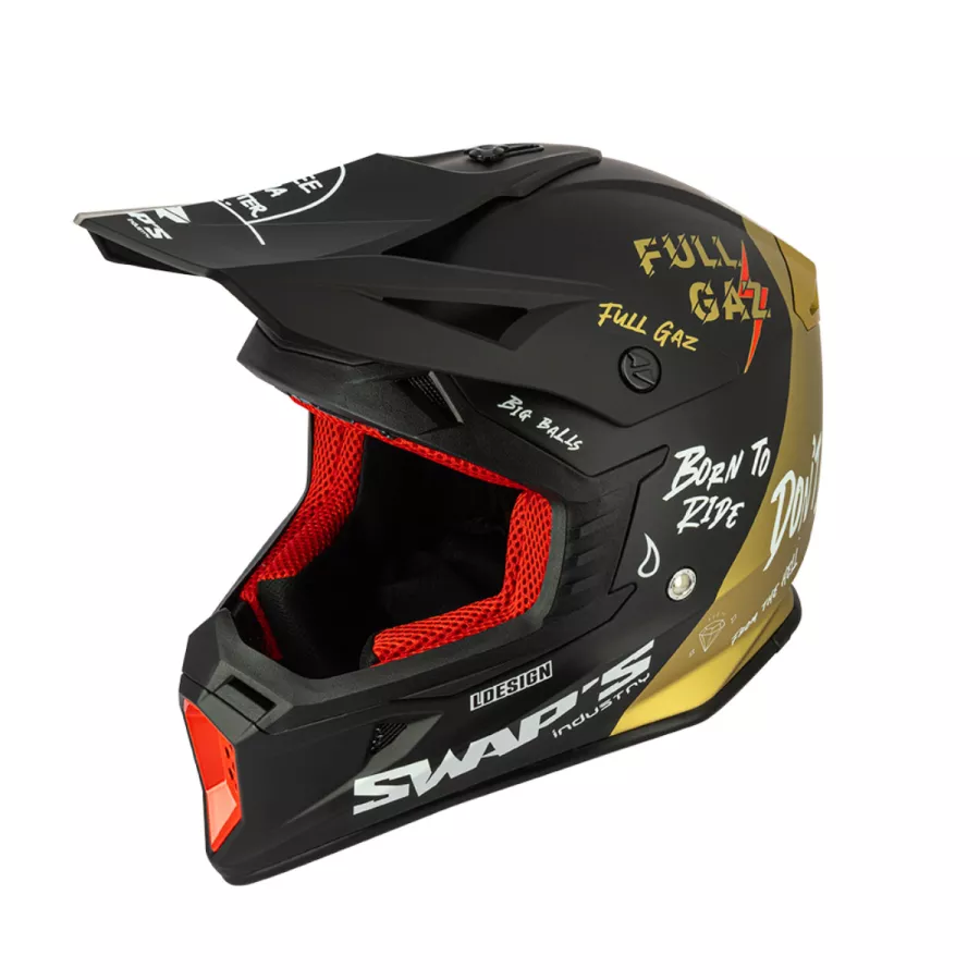 Casque tout-terrain SWAPS BLUR S818