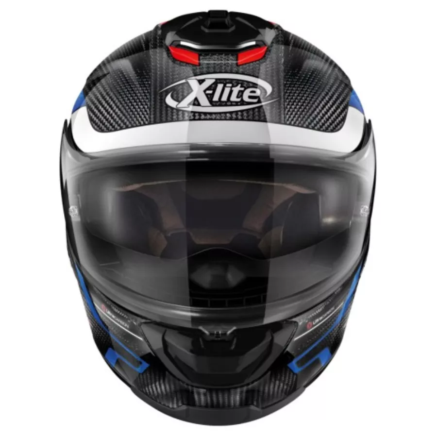 Casque moto intégral X-Lite X-803 RS Ultra Carbon Harden N-Com