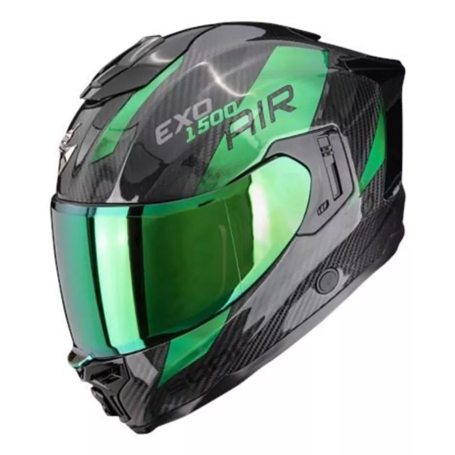 Casque intégral SCORPION EXO-1500 CARBON AIR PLATTED (ECE 22.06)