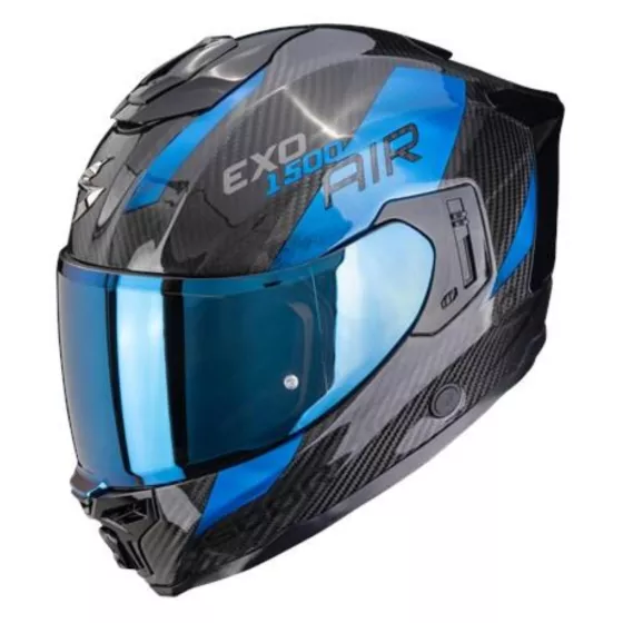 Casque intégral SCORPION EXO-1500 CARBON AIR PLATTED (ECE 22.06)