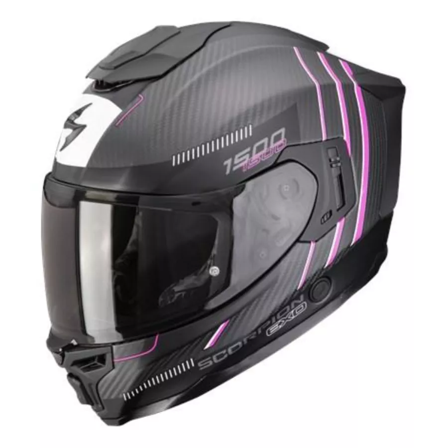 Integralhelm SCORPION EXO-1500 CARBON AIR ZITY (ECE 22-06)