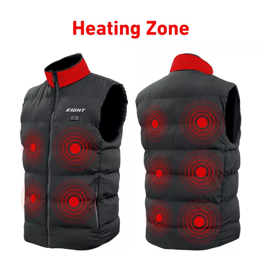 Gilet chauffant Eight Magma - degriffbike.ch