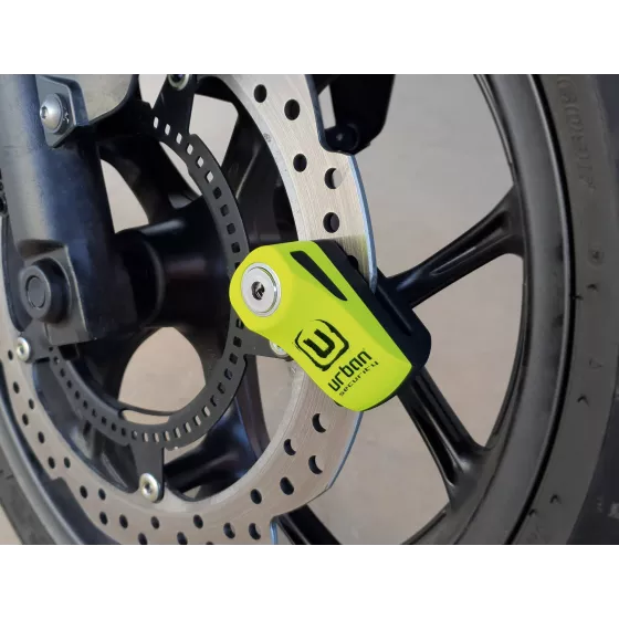 Disc Lock URBAN 5.5 mm Schwarz-Gelb