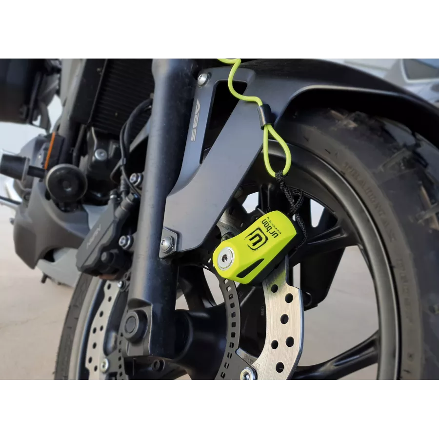 Disc Lock URBAN 5.5 mm Schwarz-Gelb