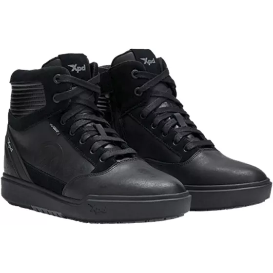 XPD SNEAKER MOTO WAY H2OUT Motorradschuhe Schwarz