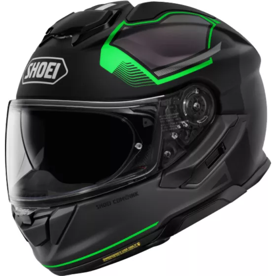 Casque intégral SHOEI GT-Air 3 Mike TC-4 (ECE22.06) (noir-gris-vert)