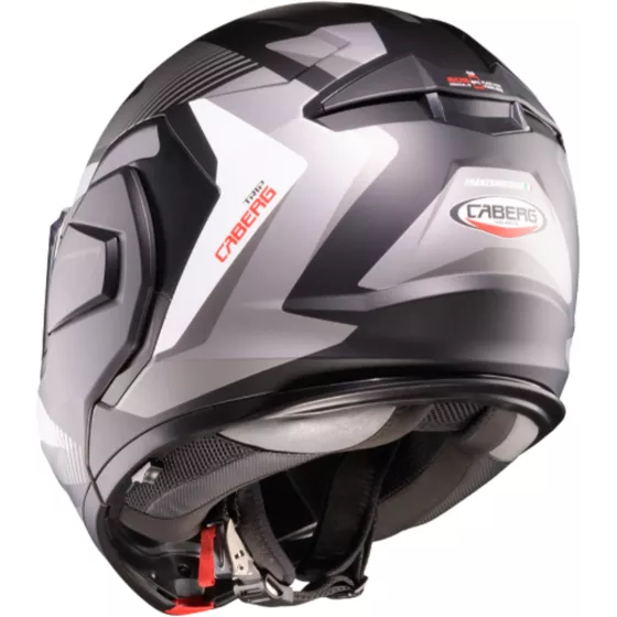Casque Modulable Caberg Trip Lunar gris mat‑blanc