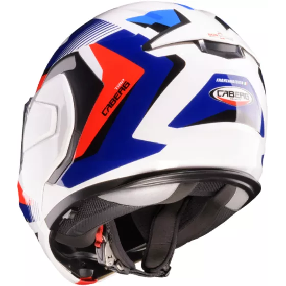 Caberg Klapphelm Trip Lunar weiss-blau-rot
