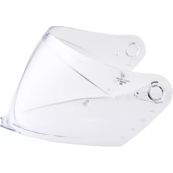 Visière claire Pinlock® préparée Casque intégral Hexago