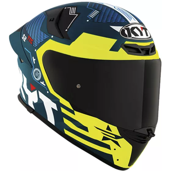 KYT TT-Revo Fuselage Integralhelm – Racing-Grafik | Degriffbike