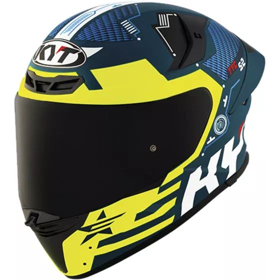 KYT TT-Revo Fuselage Integralhelm – Racing-Grafik | Degriffbike