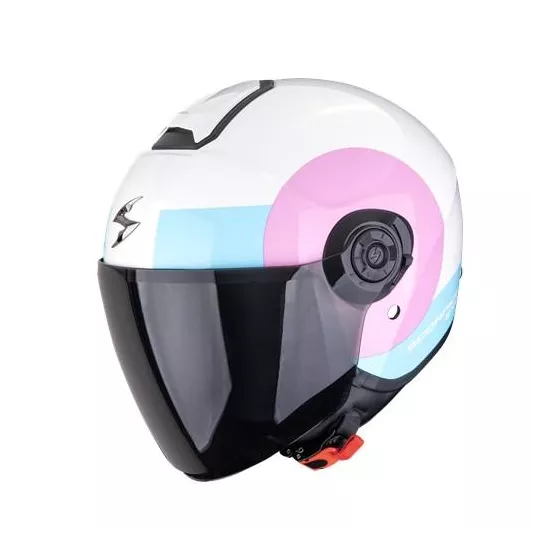 SCORPION EXO-CITY II SHEER Blanc-Rose-Bleu Clair