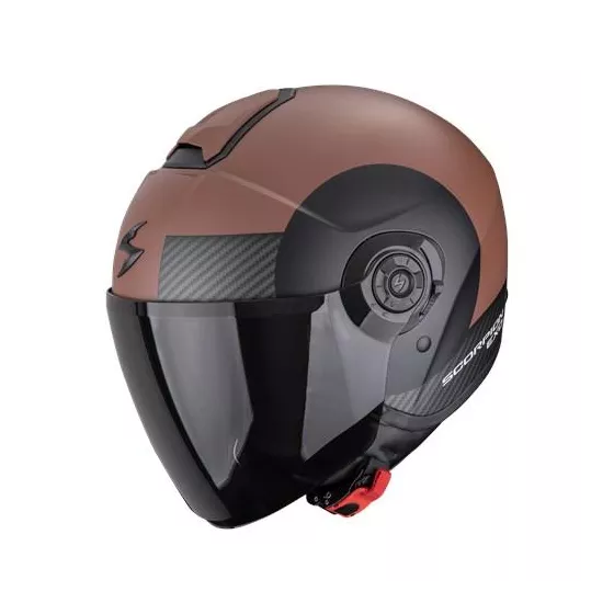 SCORPION EXO-CITY II SHEER Brun mat-Noir