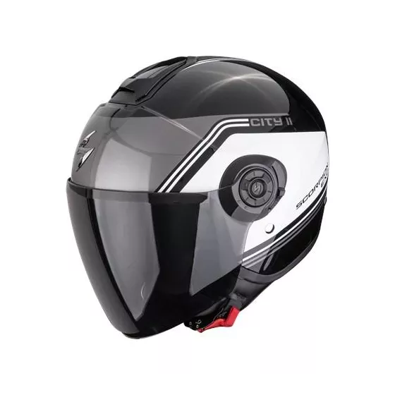 SCORPION EXO-CITY II VITA Noir métal-Blanc