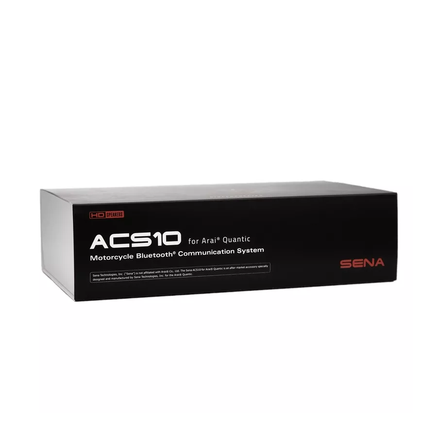 Intercom SENA ACS10 - pour casques Arai Quantic/RX-7V/RX-7V EVO/ TOUR-X5