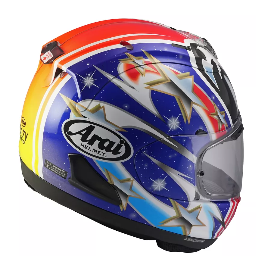 Casque Intégral ARAI RX-7V EVO NAKANO (ECE22.06) - Replica