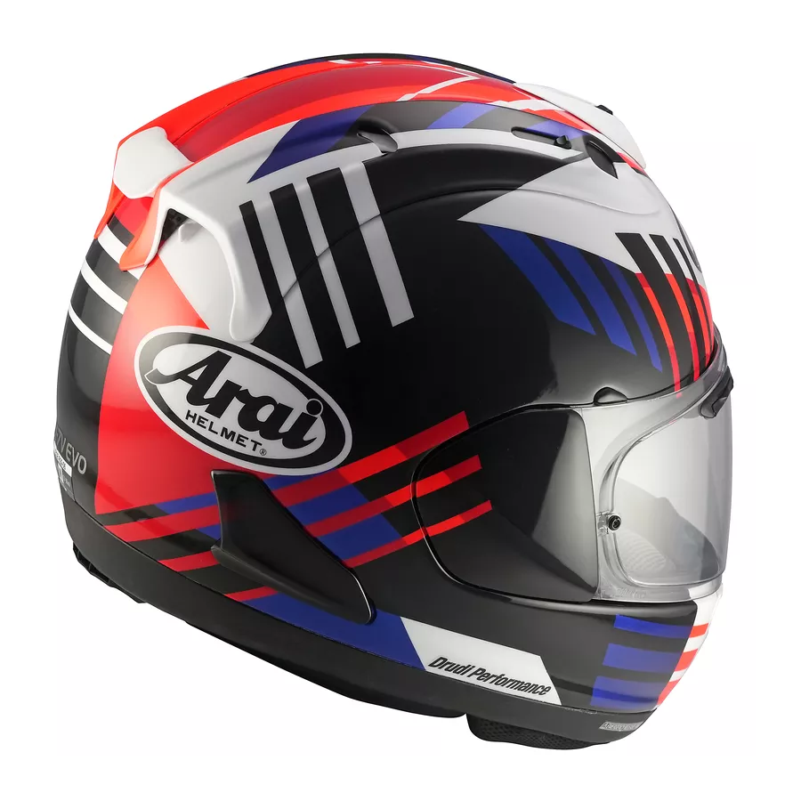 Casque Intégral ARAI RX-7V EVO REA SB3 (ECE22-06) - Replica arrière