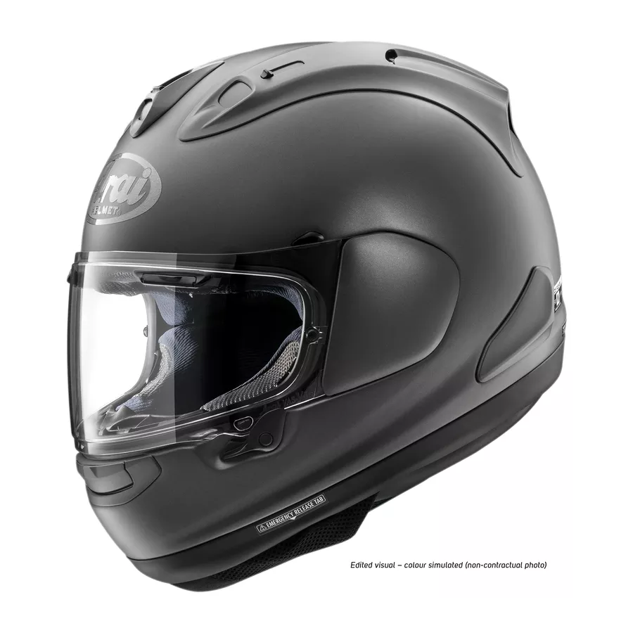 casque intégral Arai RX 7V Evo frost black - degriffbike.ch