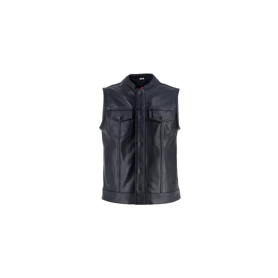 HELSTONS VINTAGE — ärmellose Herren-Lederweste
