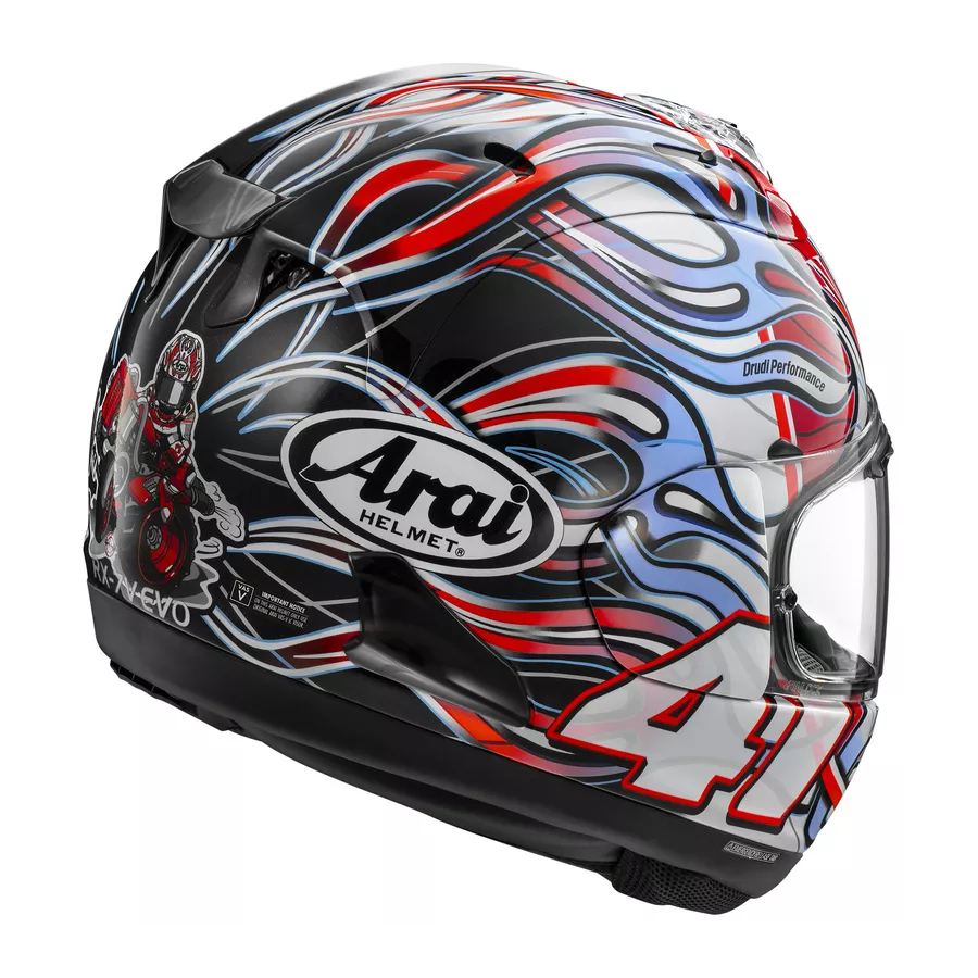 Casque Intégral ARAI RX-7V EVO Haga WSBK (ECE22-06) - Replica degriffbike.charriere