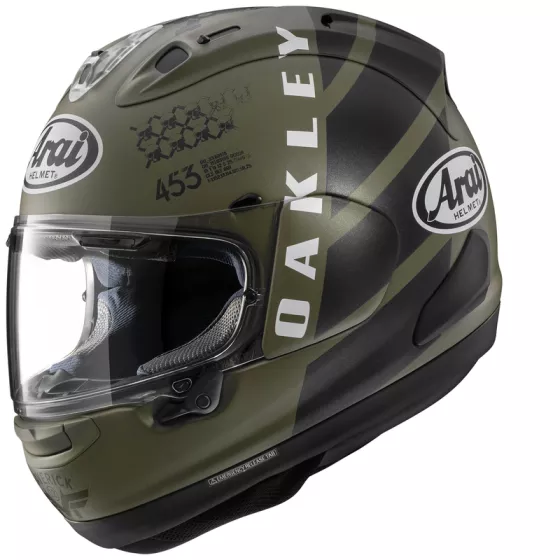 Integralhelm ARAI RX-7V EVO Maverick Oakley (ECE22-06) - Replica