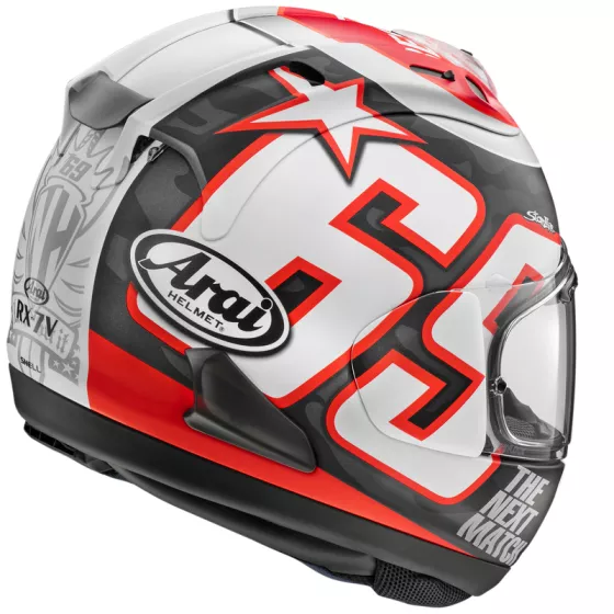 Integralhelm ARAI RX-7V EVO Hayden Reset (ECE22-06) - Replica degriffbike.ch