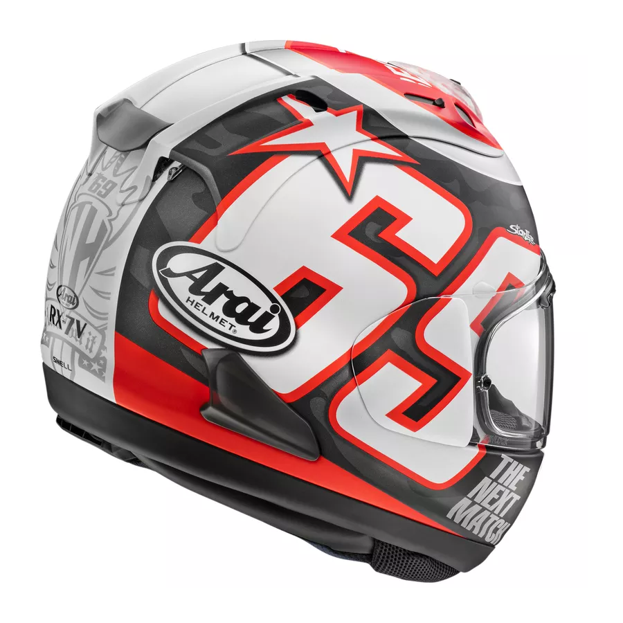 Integralhelm ARAI RX-7V EVO Hayden Reset (ECE22-06) - Replica degriffbike.ch